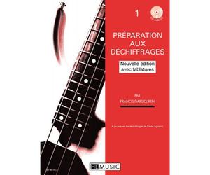 Darizcuren Francis - Preparation Au Dechiffrage Vol.1 et 2 + CD - Guitare Basse