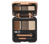 Makeup Revolution, Kit de sculpture des sourcils, foncé, 2,2g