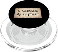 Dark Academia Aesthetic Oh Captain My Captain Parchemin PopSockets PopGrip pour MagSafe