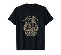 Dark Academia Book Club Vintage Gothic Rabe Livres T-Shirt