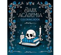 Dark Academia Coloring Book