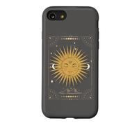 Dark Academia Esthétique Tarot Esthétique Soleil et Lune Nuages Coque pour iPhone SE (2020) / 7/8