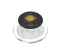 Dark Academia Esthétique Tarot Esthétique Soleil et Lune Nuages PopSockets PopGrip pour MagSafe