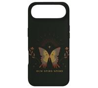 Dark Academia Quote Dum Spiro Spero Butterfly Coque pour iPhone Air