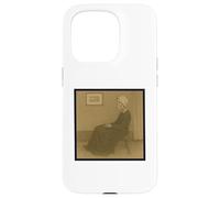 Dark American Art Squelette Crâne Effrayant Graphique Gothique effrayant Coque pour iPhone 15 Pro