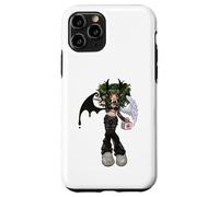 Dark Angel Demon Emo Baddie Grunge Y2K Gothic Nursecore Coque pour iPhone 11 Pro