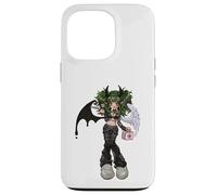 Dark Angel Demon Emo Baddie Grunge Y2K Gothic Nursecore Coque pour iPhone 13 Pro