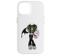 Dark Angel Demon Emo Baddie Grunge Y2K Gothic Nursecore Coque pour iPhone 14