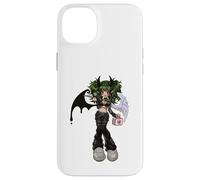 Dark Angel Demon Emo Baddie Grunge Y2K Gothic Nursecore Coque pour iPhone 14 Plus