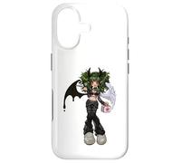 Dark Angel Demon Emo Baddie Grunge Y2K Gothic Nursecore Coque pour iPhone 17
