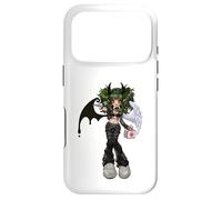 Dark Angel Demon Emo Baddie Grunge Y2K Gothic Nursecore Coque pour iPhone 17 Pro