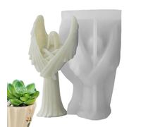 Dark Angel Silicone Mold - 3D Resin Casting Mold, Detailed Wing Design, High-Quality Flexible Silicone, Easy Release | DIY Home Decor, Candle Casting, Epoxy Art, Craft Projects, Sculpture Making