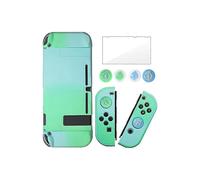 (Dark Blue) Étui rigide NS à motif sakura en relief pour Nintendo Switch
