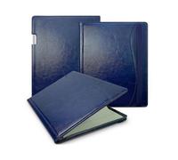 (Dark Blue, Multicolor) For ReMarkable Paper Pro Case Card Slots Stand PC+PU Leather E-Reader Cover with Pen Holder - Black