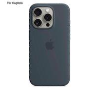 (Dark Blue) u200bFor iPhone 14 Pro MagSafe Compatible Liquid Silicone Protective Case Premium Quality