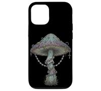 Dark Botanical Mushroom Illustration Coque pour iPhone 12/12 Pro