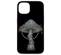 Dark Botanical Mushroom Illustration Coque pour iPhone 13