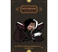 Dark Choco Cookie Notebook: Kingdom Run Diary with 120 lined pages in a medium 7 x 10 for students note taking and everyday writing
