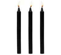 Dark Dippers Fetish - ensemble de bougies de massage à la paraffine (noir, lot de 3)