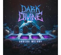 Dark Divine – Undead Melody – Vinyle (Papillon violet et noir, éclaboussures bleu et blanc)