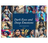 Dark Eyes and Deep Emotions, Adelina's Mysterious World (Wall Calendar 2027 DIN A2 landscape), CALVENDO 12 Month Wall Calendar: Twelve Graphic Facets of a Beautiful Woman