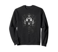 Dark Fairy Gothic Moon Magic Punk Art Dark Fashion Y2K Sweatshirt