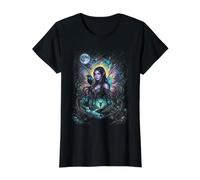 Dark Fairycore, Fée Gothique, Corbeau, Forêt enchantée, Fantaisie T-Shirt Graphique avec Valeur