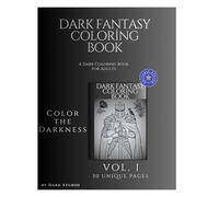 Dark Fantasy Coloring Book