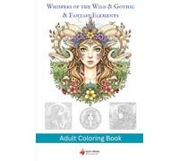 Dark Fantasy Coloring Book for Adults:Gothic Dragons, Demons & Mythical Maidens | 50 Intricate Anti-Stress Designs: Detailed gothic skulls, serpents, ... antistress patterns for grown-up relaxation