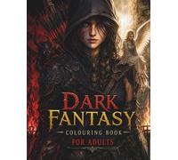 Dark fantasy Colouring Book for adults: A Haunting Journey: Dark Fantasy Art for Adults to Color and Escape