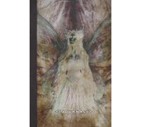 Dark Fantasy Victorian Gothic Fairy Journal - ‘ASHEN’: Beautiful abstract ethereal fairy cover art, with victorian, gothic, steampunk, goth, emo, fae and dark fantasy aesthetics.