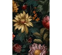 Dark Floral Commonplace Book: A Journal for Reflections, Inspiration, and Discoveries
