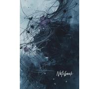 Dark Flow: A Modern Abstract Notebook for Writing, Notes, and Ideas