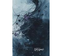 Dark Flow: A Modern Abstract Notebook for Writing, Notes, and Ideas