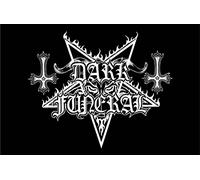 Dark Funeral Affiche Band Logo Nouveau Officiel Textile Flag 70Cm X 106Cm Size One size