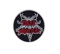 Dark Funeral Black Metal Band Round Écusson Patch en fer brodé sur accessoire
