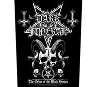 Dark Funeral - Patch "Order Of The Black Hordes" RO10601 (Taille unique) (Noir/Blanc)