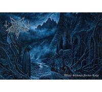 Dark Funeral - Poster "Where Shadows Forever Reign", tissu RO6228 (106 cm x 70 cm) (Bleu/Noir)