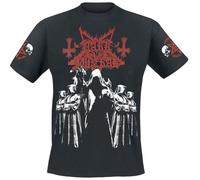Dark Funeral Shadow Monks Homme T-Shirt Manches Courtes Noir M 100% Coton Regular/Coupe Standard