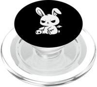 Dark Goth Bunny Mignon Mauvais Lapin Grunge Esthétique Horreur PopSockets PopGrip pour MagSafe