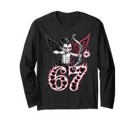 Dark Gothic Valentine 67 Cupidon Arrow Anti Love Meme Manche Longue