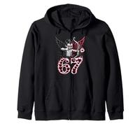 Dark Gothic Valentine 67 Cupidon Arrow Anti Love Meme Sweat à Capuche