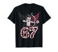 Dark Gothic Valentine 67 Cupidon Arrow Anti Love Meme T-Shirt