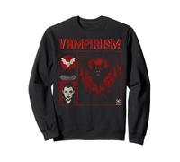 Dark Gothic Vampire Vintage Streetwear Urban Metal Emo Y2K Sweatshirt