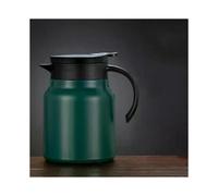 (Dark green,1000ml )Household Thermal Kettle Tea Set Suitable For Brewing Black Tea Aged White Tea Ceramic Inner Tank Thermal Pot