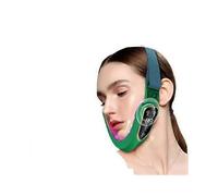(dark green)Electric V Face Beauty Meter, V-Face Shaping Massager, Double Chin Reducer Face Lifting Massager