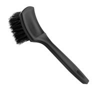 Dark Hair Rights Brosse de nettoyage ergonomique pour pneus de voiture non gauche pour éliminer la saleté et la boue de poussière pour homme