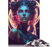 Dark Hera Puzzles Imposible,desafío for Adults Entretenimiento Creativo 1000 Piezas Obra De Arte De Juego De Para Adultos Y Niños Mayores De 12 Años 1000pcs (38x26cm)