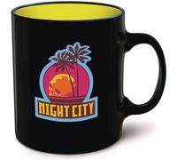 Dark Horse Deluxe Cyberpunk 2077 Night City Mug multicolore 11 oz