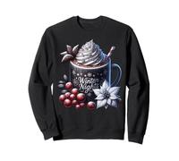 Dark Hot Chocolate for Cocoa Lovers and Frosty Winter Nights Sweatshirt